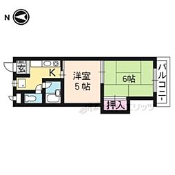 アドバンス1 2Kの間取図画像