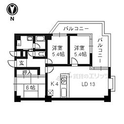 間取図画像 3LDK
