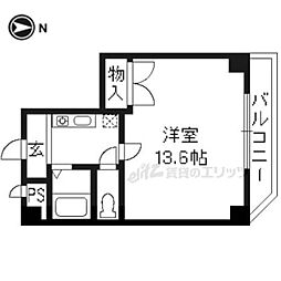 レ・タン・ドゥ・ラ・メールCK1 1Kの間取図画像
