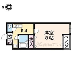 ABCFIRST 1Kの間取図画像