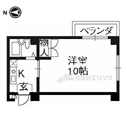 FRAGRANCE大宮 1Kの間取図画像