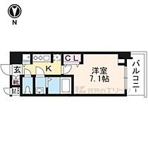 京都府京都市下京区南夷町（賃貸マンション1K・2階・24.45㎡） その2