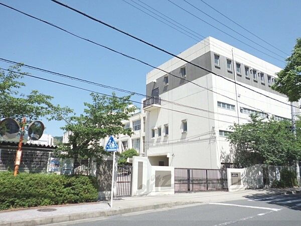 画像7:長岡中学校まで100メートル