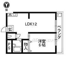 京都府京都市伏見区深草祓川町（賃貸マンション1LDK・2階・38.00㎡） その2