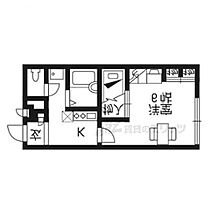 レオパレス洛南 103 ｜ 京都府京都市南区吉祥院仁木ノ森町（賃貸アパート1K・1階・20.28㎡） その2