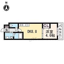 サクシード丹波橋 406 ｜ 京都府京都市伏見区桃山水野左近東町（賃貸マンション1LDK・4階・30.00㎡） その2