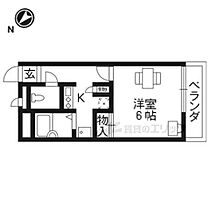 京都府京都市伏見区深草大亀谷東古御香町（賃貸アパート1K・1階・20.28㎡） その2