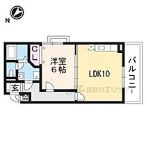 京都府京都市伏見区醍醐東合場町（賃貸アパート1LDK・2階・41.34㎡） その2