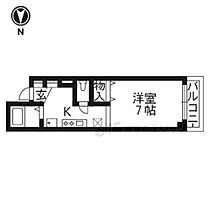 京都府京都市下京区不明門通五条下ル二丁目下平野町（賃貸マンション1R・2階・21.00㎡） その2