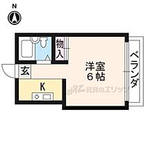 吉岡マンション 305 ｜ 京都府京都市伏見区津知橋町（賃貸マンション1K・3階・18.68㎡） その2