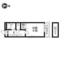 セ・レスト薬大南 103 ｜ 京都府京都市山科区北花山河原町（賃貸アパート1K・1階・19.44㎡） その2