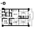 向島ニュータウン第三街区3-C棟2階6.2万円