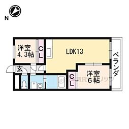 近鉄京都線 伊勢田駅 徒歩16分