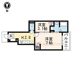 奈良線 藤森駅 徒歩7分