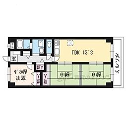 セブンマンション 3LDKの間取図画像