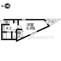 京都府京都市上京区日暮通丸太町上ル西入ル西院町（賃貸マンション1K・3階・21.26㎡） その2