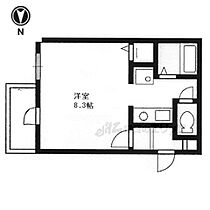 京都府京都市左京区松ヶ崎堂ノ上町（賃貸マンション1K・2階・21.00㎡） その2