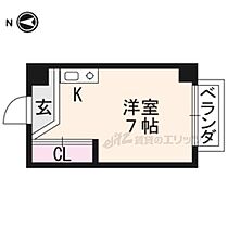 京都府京都市左京区田中高原町（賃貸マンション1R・4階・13.00㎡） その2