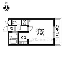 メゾン・ド・アベニール 202 ｜ 京都府京都市北区小山下内河原町（賃貸アパート1K・2階・22.68㎡） その2