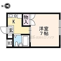 京都府京都市左京区吉田中阿達町（賃貸マンション1K・3階・17.00㎡） その2