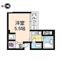 京都府京都市上京区千本通一条上ル泰童片原町（賃貸マンション1R・3階・17.50㎡） その2