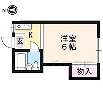 京都府京都市左京区岡崎西福ノ川町（賃貸アパート1K・2階・14.29㎡） その2