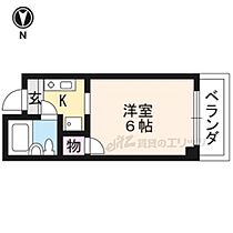 京都府京都市上京区大宮寺ノ内上ル西入ル西千本町（賃貸マンション1K・2階・15.86㎡） その2