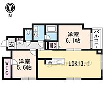 京都府京都市中京区薬師町（賃貸アパート2LDK・2階・57.73㎡） その2