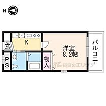 京都府京都市中京区西ノ京南上合町（賃貸マンション1K・6階・23.67㎡） その2