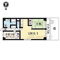 京都府京都市左京区高野竹屋町（賃貸マンション2LDK・1階・61.87㎡） その2