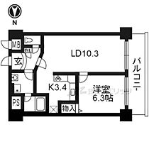 京都府京都市中京区油小路通丸太町下ル大文字町（賃貸マンション1LDK・4階・45.92㎡） その2