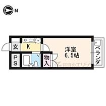 コーポミカゲ 303 ｜ 京都府京都市左京区田中玄京町（賃貸マンション1K・3階・19.00㎡） その2