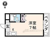 京都府京都市北区紫竹下本町（賃貸マンション1R・2階・17.22㎡） その2