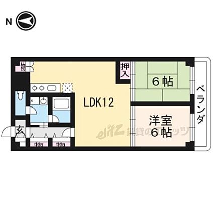 パレス洛北_間取り_0