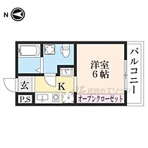 京都府京都市下京区東洞院通七条上る飴屋町（賃貸マンション1K・3階・19.00㎡） その2