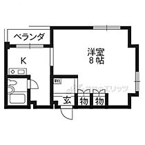 ヴィラ宇野 201 ｜ 京都府京都市上京区上善寺町（賃貸マンション1K・2階・21.36㎡） その2