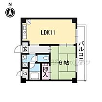 京都府京都市上京区上の下立売通御前通西入上る大宮町（賃貸マンション1LDK・2階・38.86㎡） その2