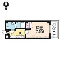 京都府京都市中京区西ノ京中保町（賃貸マンション1K・5階・22.95㎡） その2