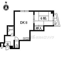 ルプティジュール 403 ｜ 京都府京都市右京区梅津高畝町（賃貸マンション1LDK・4階・32.00㎡） その2