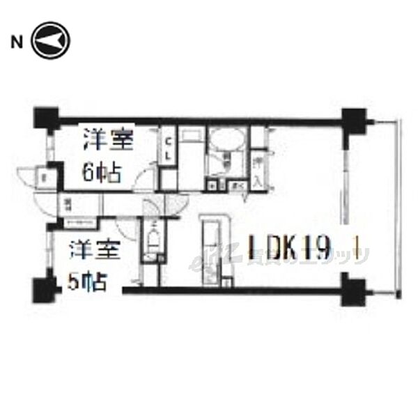 パデシオン御池西ノ京グラン ｜京都府京都市中京区西ノ京月輪町(賃貸マンション2LDK・7階・66.30㎡)の写真 その2