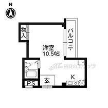 ハイムマエダ 203 ｜ 京都府京都市中京区西ノ京大炊御門町（賃貸マンション1K・2階・21.06㎡） その2