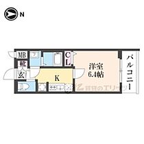 ヴィラ四条大宮  ｜ 京都府京都市中京区壬生賀陽御所町（賃貸マンション1K・2階・23.25㎡） その2