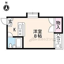 京都府京都市右京区花園内畑町（賃貸アパート1R・2階・18.09㎡） その1