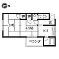 石原マンション3階4.3万円
