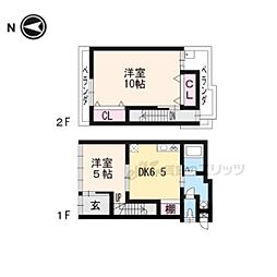 壬生朱雀町18-8貸家