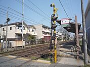 嵐電有栖川駅まで170メートル