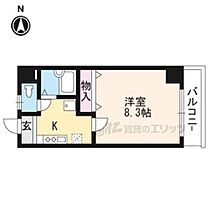 ハウスセゾン四条通 811 ｜ 京都府京都市下京区四条通油小路東入傘鉾町（賃貸マンション1K・8階・24.26㎡） その2