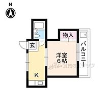 京都府京都市北区上賀茂梅ケ辻町（賃貸アパート1K・2階・18.00㎡） その2