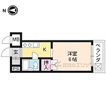 メゾンＬｅｅ 106 ｜ 京都府京都市左京区田中上古川町（賃貸マンション1K・地下1階・18.00㎡） その2