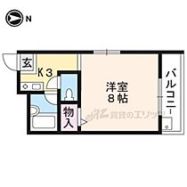 アパルトマン御所西 402 ｜ 京都府京都市上京区丸太町通黒門東入藁屋町（賃貸マンション1K・4階・21.00㎡） その2